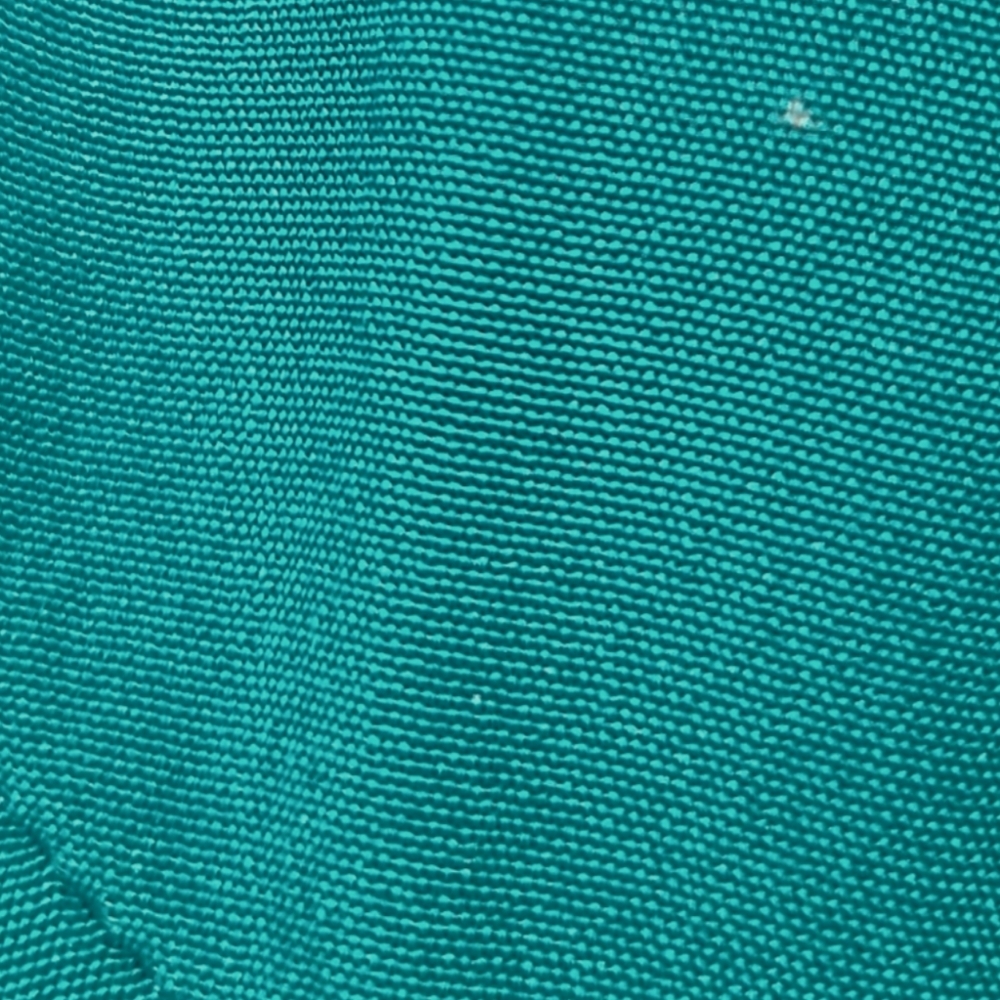 Vintage Liz Claiborne Teal Sweetheart Neckline Midi Dress - Picture 6 of 10